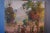 Abraham Jacob Richard - the Artist Being Watched While He Paints a Pastoral Scene - Mixed Media on Masonite 1952 For Sale - Image 4 of 7