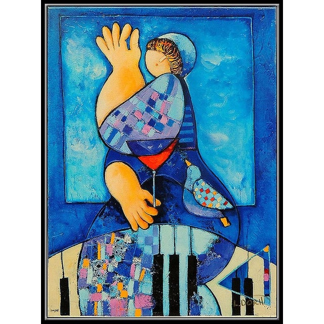 Late 20th Century Late 20th Century Thinking of You, Dorit Levi For Sale - Image 5 of 5