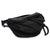 Animal Skin Black Ultramatte Woven Calfskin Saddle Bag For Sale - Image 7 of 8
