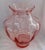 Pink Depression Glass Vase For Sale - Image 9 of 10
