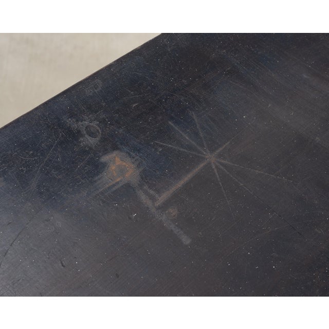 19th C. English Georgian Painted Pine Blanket Chest Manor Façade For Sale - Image 15 of 18