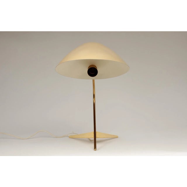 Beige Large Table Lamp, 1950s For Sale - Image 8 of 17