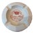 Vintage Carlton Hotel Cannes Ceramic Ashtray With Red Crest Branding For Sale
