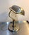 Silver/Brass Banker's Style Desk Lamp For Sale - Image 4 of 6