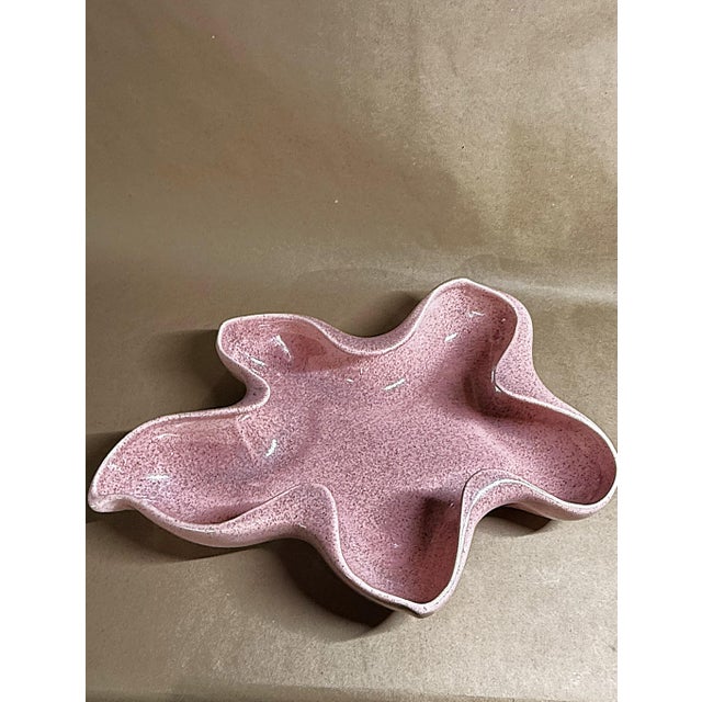 Pink 13 Inch Wide Belle Kogan Abstract Bowl For Sale - Image 8 of 11