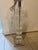 Chrome 1900s Crystal and Chrome Styles Mid-Century Modern Style Table Lamp For Sale - Image 8 of 10