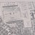 Glass Vintage 18th Century Street Map, London, Lincoln's Inn, the Strand, Cartography For Sale - Image 7 of 11