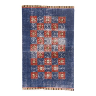 Zeki Muren Vintage Turkish Sivas Rug, 04'07 X 07'02 For Sale