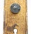 Victorian Brass Beaded Dummy Door Knob Set For Sale - Image 6 of 6