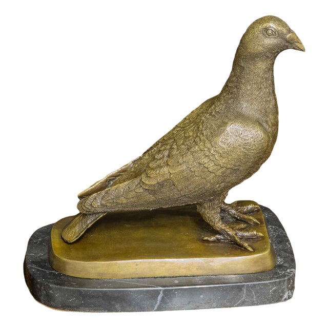 Bronze Racing Pigeon, 20th-Century For Sale