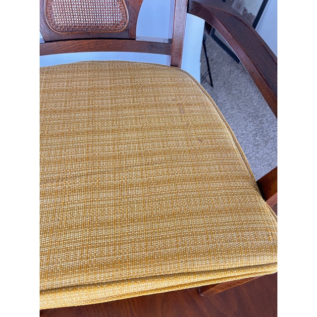 1960s Broyhill Brasilia Mid-Century Modern Dining Table & Six Chairs For Sale - Image 15 of 15