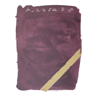 Llambrec 13 Lithograph by Antoni Tàpies, 1975 For Sale