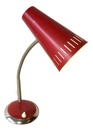 Red Table Lamp, 1960s