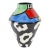 Vintage Hand-Painted Ceramic Art Pottery Vase Reminiscent of Styles From Mexican Art Pottery For Sale