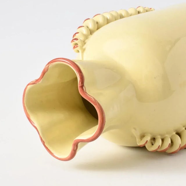 Belgian Art Deco Ceramic Vase, 1930s For Sale - Image 9 of 11