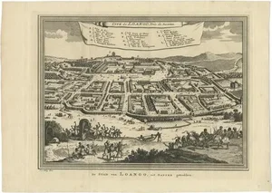 Buali or Mbanza Loango in Africa, 1748, Paper