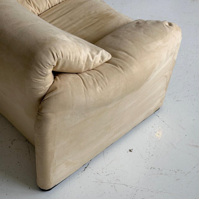 1980s Maralunga Chairs Attributed to Vico Magistretti for Cassina For Sale In Chicago - Image 6 of 12