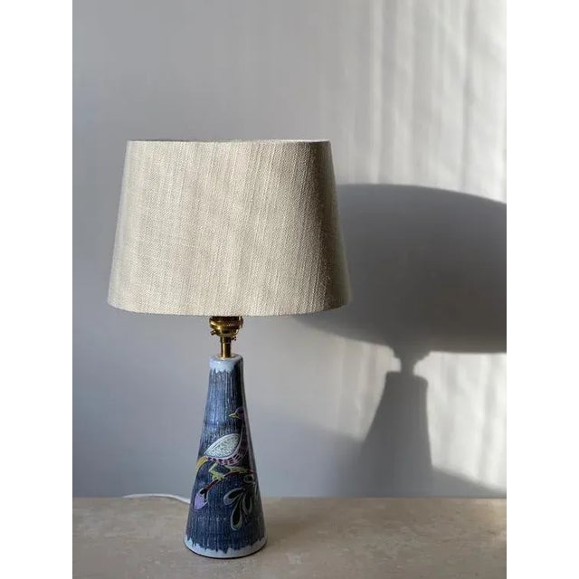 Colorful Ceramic Lamp from Tilgman Keramik, 1960s For Sale - Image 6 of 6