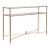 Gold Regency Console Table For Sale