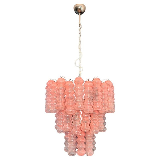 Italian Chandelier in Murano Glass, 1980s For Sale - Image 6 of 12