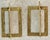Vintage Chinoiserie Brass Horse Bookends With a Cut-Out Design of Galloping Horses Surrounded by a Greek Key Border-a Pair For Sale - Image 10 of 12