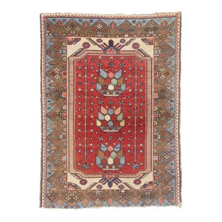 Antique Persian Malayer Rug, 02'10 X 03'10 For Sale