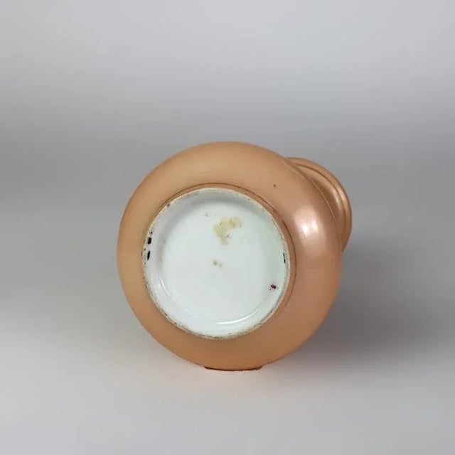 Beige Antique Old Paris Porcelain Portrait Vase C1880 For Sale - Image 8 of 9