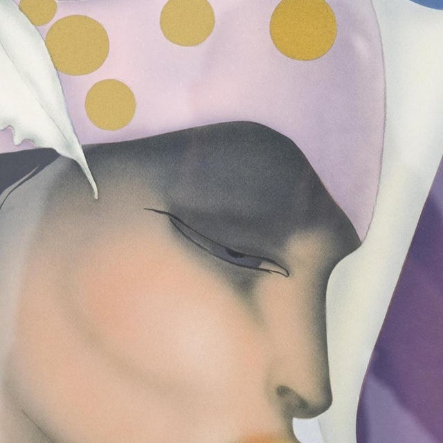 Jef Van Tuerenhout, Colored Lithograph, Framed For Sale - Image 11 of 15