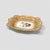 Victorian Antique Victorian Peach & Gold Porcelain Serving Dish For Sale - Image 3 of 8