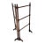 Late Victorian Mahogany Folding Quilt Rack For Sale