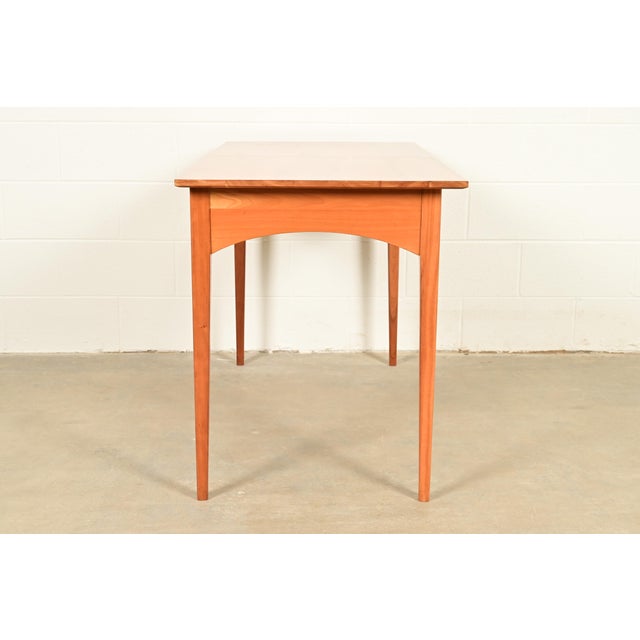 Harden Furniture Arts and Crafts Shaker Solid Cherry Wood Writing Desk For Sale - Image 13 of 16
