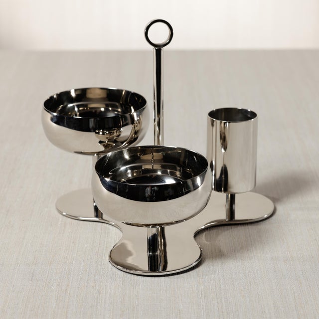 Kenneth Ludwig Chicago Locarno 3-Tier Condiment Set