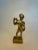 Mid 20th Century Italian Renaissance Michelangelo "David" Solid Brass Statue For Sale - Image 5 of 8