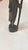 Black African Sculptures in Heavy Hardwood, Set of 2 For Sale - Image 8 of 15