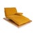 Modern Yellow Gold Fabric Free Motion Edit 2 Lounger Electric Function from Koinor For Sale - Image 3 of 16