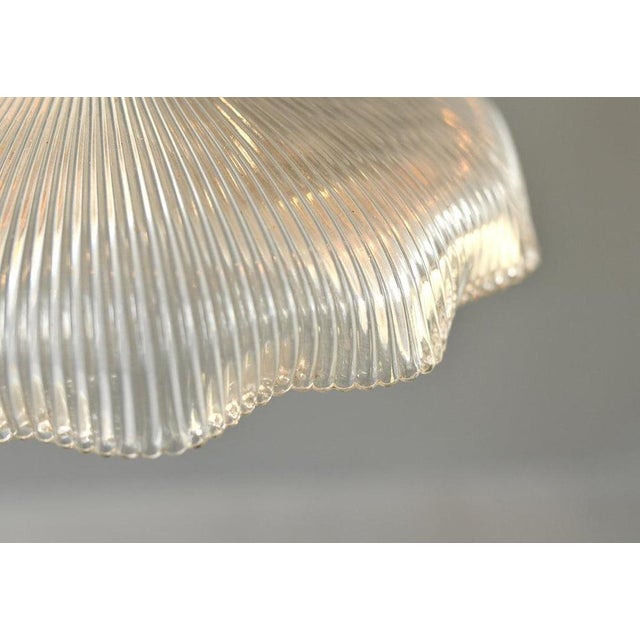Early 20th Century Holophan Pendant Lights, 1920s, Set of 2 For Sale - Image 6 of 11