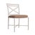 Brown Jordan Venetian Side Chair, Dove frame with Fusion Clay fabric For Sale - Image 12 of 12