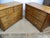 Edwardian Oak Chest of Drawers, 1890s, Set of 2 For Sale - Image 4 of 4