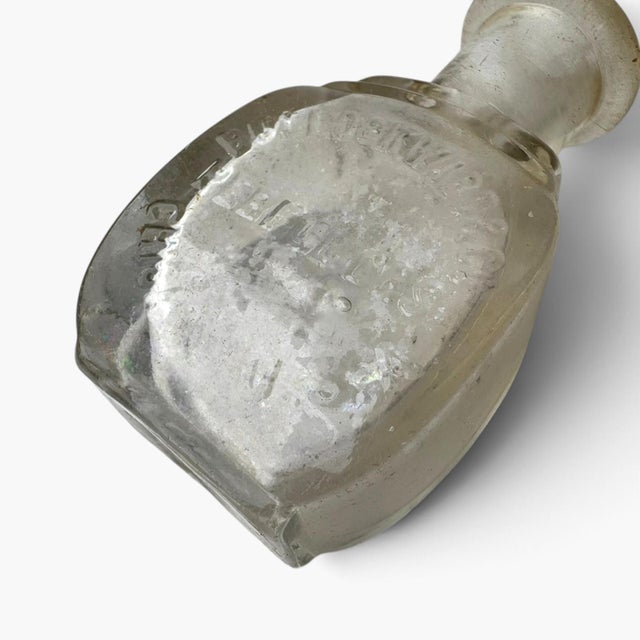 Antique Glass Bottle Set of 6 — Early Apothecary / Pharmacy Bottles For Sale - Image 6 of 6