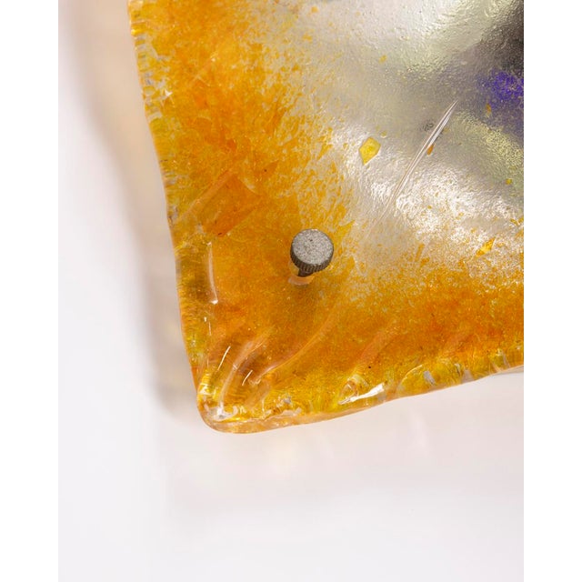 Vintage Murano Glass Wall Lamps by Toni Zocceri for Mazzega, 1960s, Set of 2 For Sale - Image 16 of 17