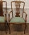 Wood Set of Edwardian Upholstered Armchairs, 1890s For Sale - Image 7 of 11