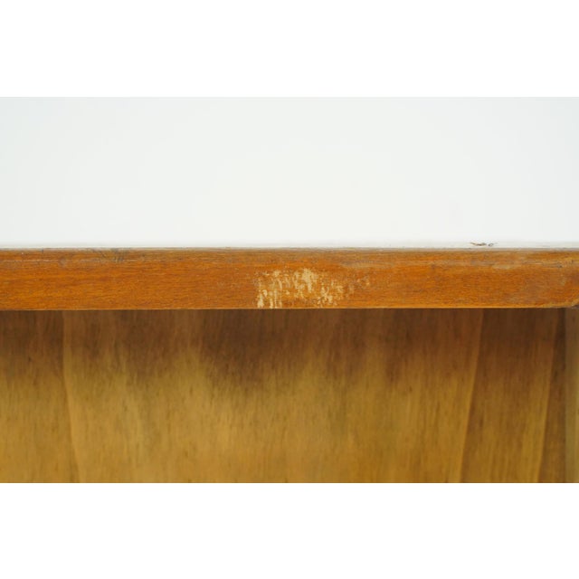 Brown Vintage European Hardware Store Counter Display Storage Cabinet For Sale - Image 8 of 10