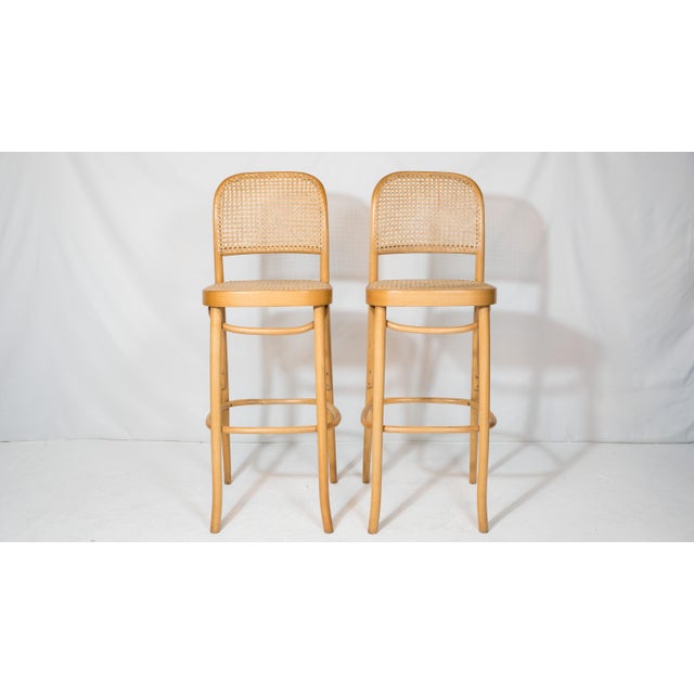 Vintage Hoffmann Bentwood '811' Bar Stools by Fmg Chairish