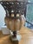 Rustic European Fine Art Rustic Europian Antiqued Gold & Bronze Table Lamp For Sale - Image 3 of 7