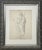 Drawing/Sketching Materials 19th C. Antique Neoclassical Graphite Drawing of a Greco Roman Soldier For Sale - Image 7 of 7