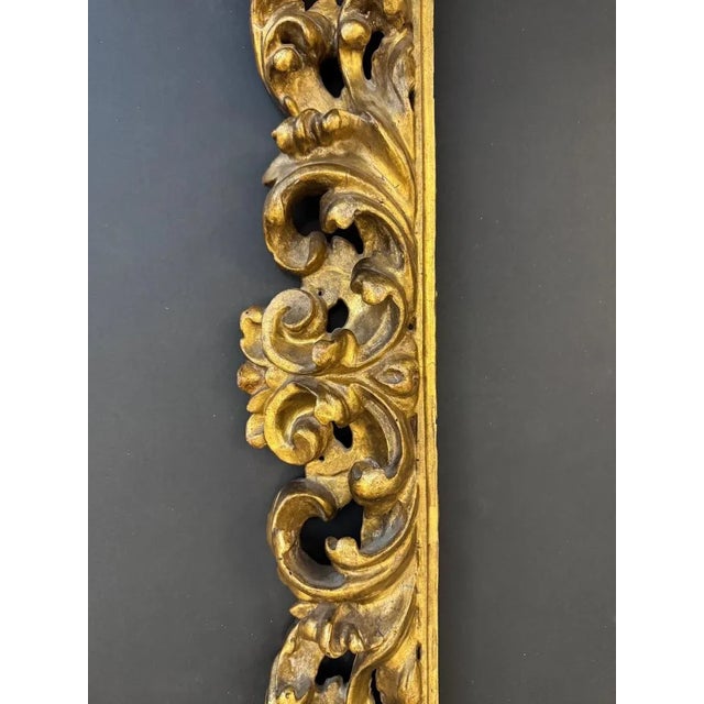 Carved and Gilded Wooden Frame, Bologna, Italy, 17th Century For Sale - Image 4 of 8