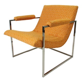 Milo Baughman Scoop Lounge Chair for Thayer Coggin (A) For Sale