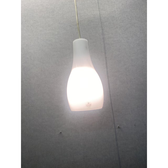 Danish Modern H-2202 Ceiling Lamp in White Opal Glass from Holmegaard For Sale - Image 18 of 18