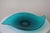 1950s Mid-Century Modern Viking Glass "Bluenique" Epic Freeform Platter For Sale - Image 4 of 5