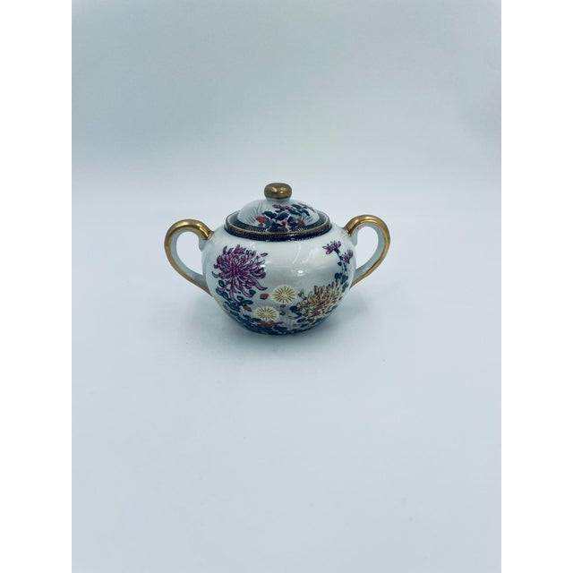 Porcelain Sugar Bowl Japan Kutania, 1975 For Sale - Image 12 of 12